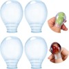 Waterproof Toe & Finger Covers for Bathing & Swimming | Comfort-Fit Shower Sleeves Set | Durable Nail Care Covers for Pedicures(White)