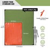 RedSwing Heavy Duty Survival Blanket, Waterproof Emergency Thermal Tarp, Multipurpose