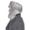 Harrys-Collection Men's Hat Made from the Finest Rabbit Fur Black