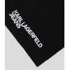 KARL LAGERFELD JEANS, Men's Essential Logo Scarf, Black, One Size,