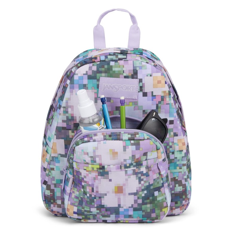 JanSport JS00TDH691V Half Pint 8 Bit Floral