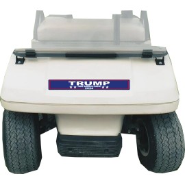 KUSTOM CYCLE PARTS Trump 2024 Club Car Golf Cart Front Name Plate. Fits Club Car DS & Carryall Cart