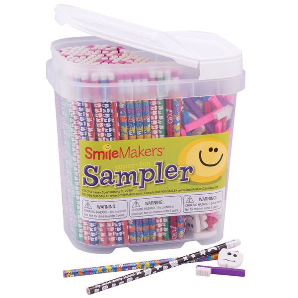 Dental Pencil & Eraser Sampler-Prizes and Giveaways-400 per Pack