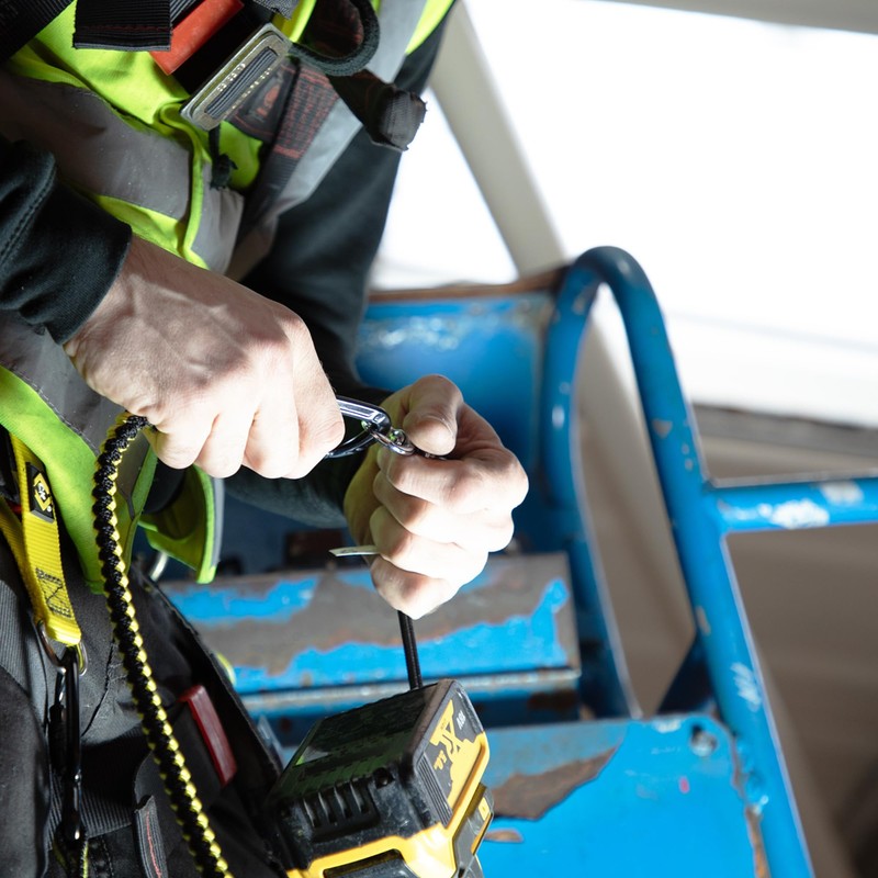 C.K Swivel Tool Tether Loop with Reinforced Core, Universal Flexible