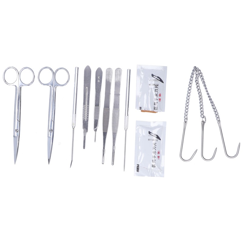 Animal Dissection Kit Biology Laboratory Anatomy Set Device for Poultry