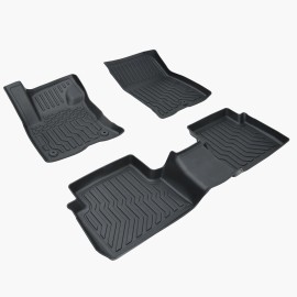 unbranded All Weather Car Floor Mats For 21-22 Ford Bronco Sport&22-23 Maverick TPE Rubber