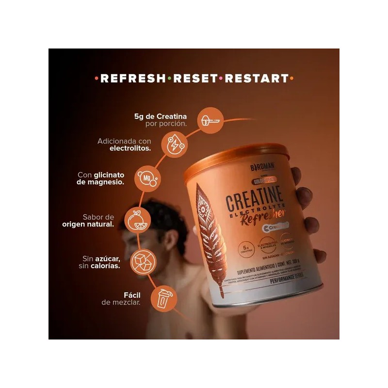 Birdman Kit Proteína Fitmingo 510g Creatina Peach 300g
