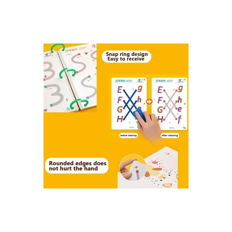 Conjunto De 2 Piezas Para Cuadernos Infantiles Montessori