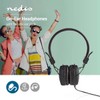 Nedis HPWD1100BK Wired Headphones | On-ear | Foldable | 1.2