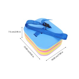 Happyyami Swimming Board Swim Backpack Float Swimming Floats for Kids Swim Training Back Float Swimming Training Float Sports Backpack Float for Swimming Toddler Eva Appliance Small