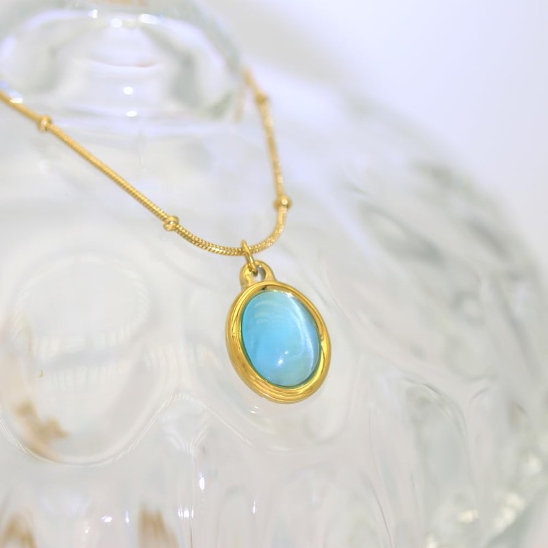 JiuZhou-Love Heart Necklaces for Women, Wedding Anniversary, Birthday Gift for