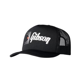 Gibson Soundwave Foam Trucker Hat, Black