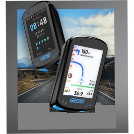 zmart Geoid CC600 Color Screen, Bicycle Computer, Smart Navigation, GPS, Wireless, Bicycle, Speedometer, Ant+, 11 Languages, Cycling, Mileage, Cycle Computer, GPS Navigation, Cycling Gear, Speedometer