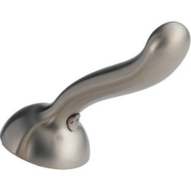 Delta Faucet RP46748SS Single Metal Lever Handle with Button and Set Screw, Stainless