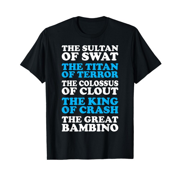 Sultan Swat Colocus Clout King Crash Great Bambino T-Shirt