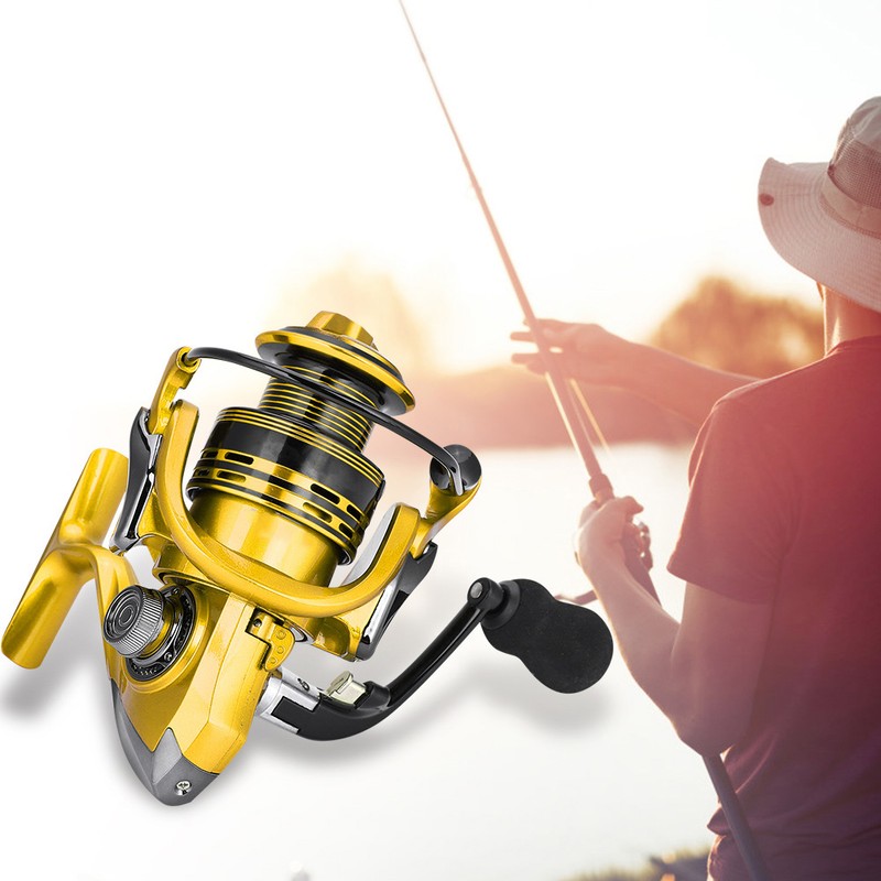 13+1 BB Salt Freshwater Metal Heavy Duty Lightweight Casting Spinning