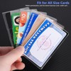 6 Pack Card Protector Social Security, Medicare, Credit & Driver's