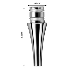 BENOSPACE 3PCs Stainless Steel Tips for Diamond Painting Pen, Single Placers for Thicker Diamond Painting Accessories, Diamond Art Drill Pen, Forever Replacement 5D DIY Embroidery Kit