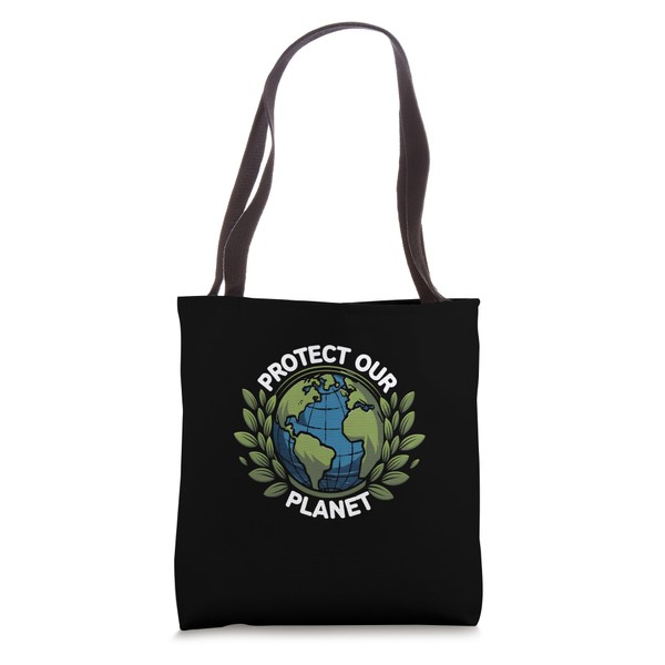 Protect Our Planet Nature Lover Earth Day Tote Bag