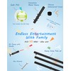 Trymaker Tetherball Set, Tether Balls and Rope Set with Pole