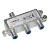 3-Way Splitter with 8 F Connector for Sat, Cable TV,