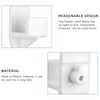 INCREWAY 16PCS Plastic Freezer Hook White Refrigerator Shelf Clips Freezer