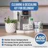 Delonghi Compatible Descaling Solution & 10 Cleaning Tablets. 200ml Descaler.