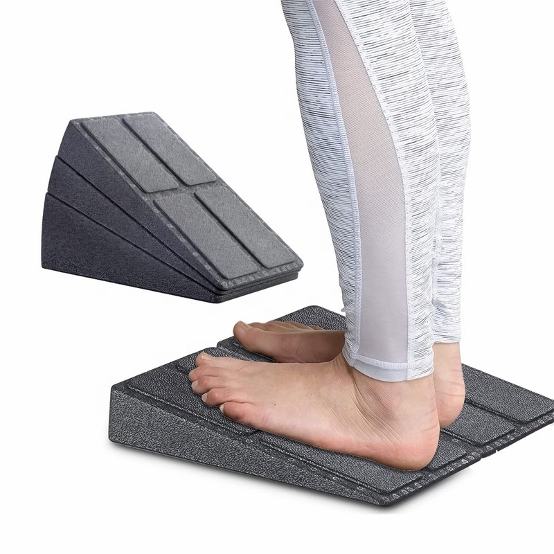 MuscleForge® Squat Wedge Block - Calf Stretcher for Stretching, Agility