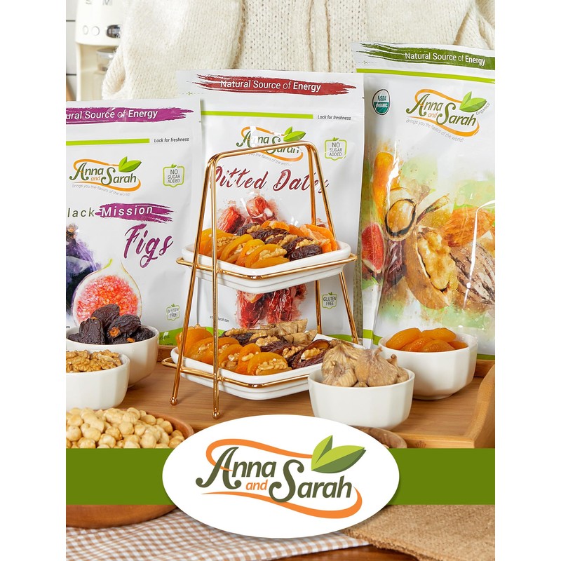 Anna and Sarah Dehydrated Ginger Dices Non GMO, Gluten Free,