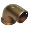 WAKI Warm Handrail 35 Hardware HIT135 End Elbow, Bronze