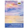 Idena 68162 Watercolour Pad A4 with 30 Sheets Cream Thick