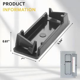 Circuit Breaker Cover Plate for Siemens Load Center ECQF3P Filler Plate
