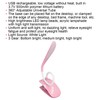 LED Desk Lamp 360° Adjustable Clip On USB Rechargeable Table
