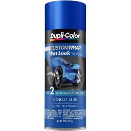 Dupli-Color 2pk dupli-color auto custom wrap spray/cobalt blue(Att007)
