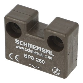 SCHMERSAL BPS250 Push Button Actuator, Stainless Steel, Normally Open, Panel Mount, 1-way, 1 count, Screw Terminal, IP00, Ethernet, Electronic Switch, Thermoplastic, 33 x 25 x 13 mm