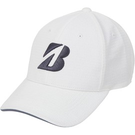 Bridgestone CPS25C Men's Cap Cool Vital Round Dish Cap, white, Free size