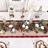 Artiflr 6FT Pine Christmas Garland with Berries Pinecones Spruce Eucalyptus