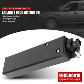 EVTSCAN FUG500010 Tailgate Lock Actuator Replacement for LR3 LR4 SUV, Plug and Play Electric Lock Actuator for Car Rear Tailgate Lock