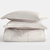 Merit Linens Comforter Set Two-Toned Reversible Microfiber All Season Down-Alternative