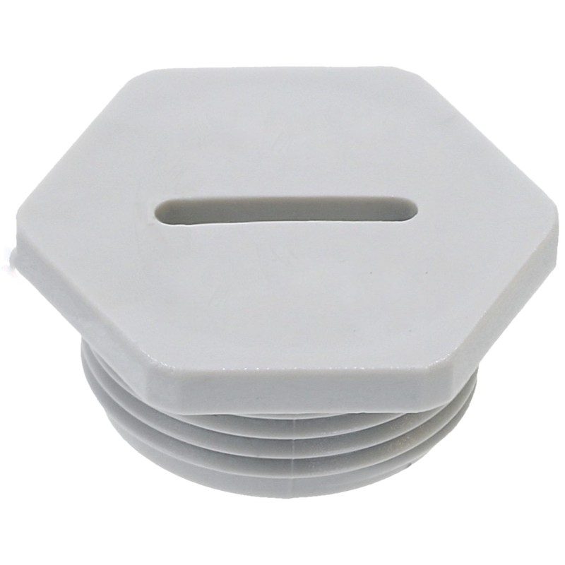Pack of 5 Kalitec G4616009 PG16 Blanking Plugs Plastic Hexagonal