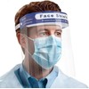 Protector Facial Antivaho Ajustable con Visera Ancha y Protección Completa
