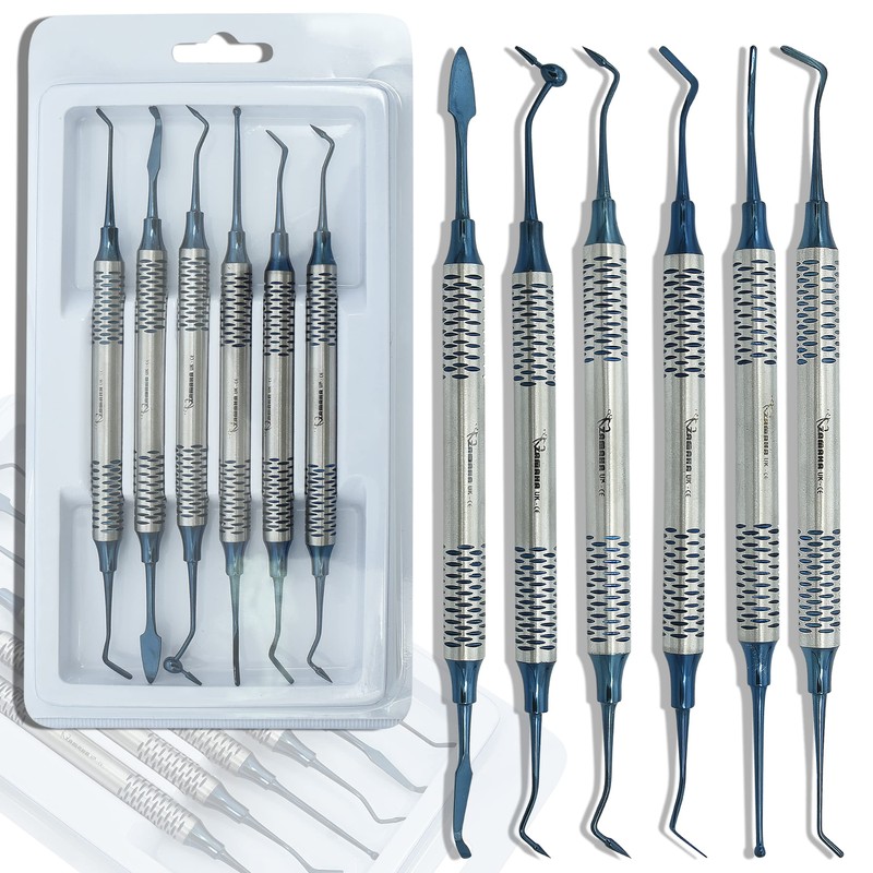 ZAMAHA UK Dental Composite Glass Ionomer Amalgam Filling Instruments Kit