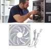 ARGB Chassis Fan 140x140x25mm Synchronized Light Quiet Heat Dissipation Cooling