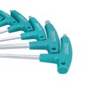 Hand Hex Key Set, 9 Piece T Shaped Allen Key