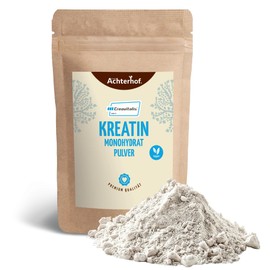 Creavitalis® Kreatin Monohydrat Pulver 500g | reinstes Kreatin ohne Zusätze made in Germany | aus den Aminosäuren Arginin, Glycin und Methionin | Achterhof