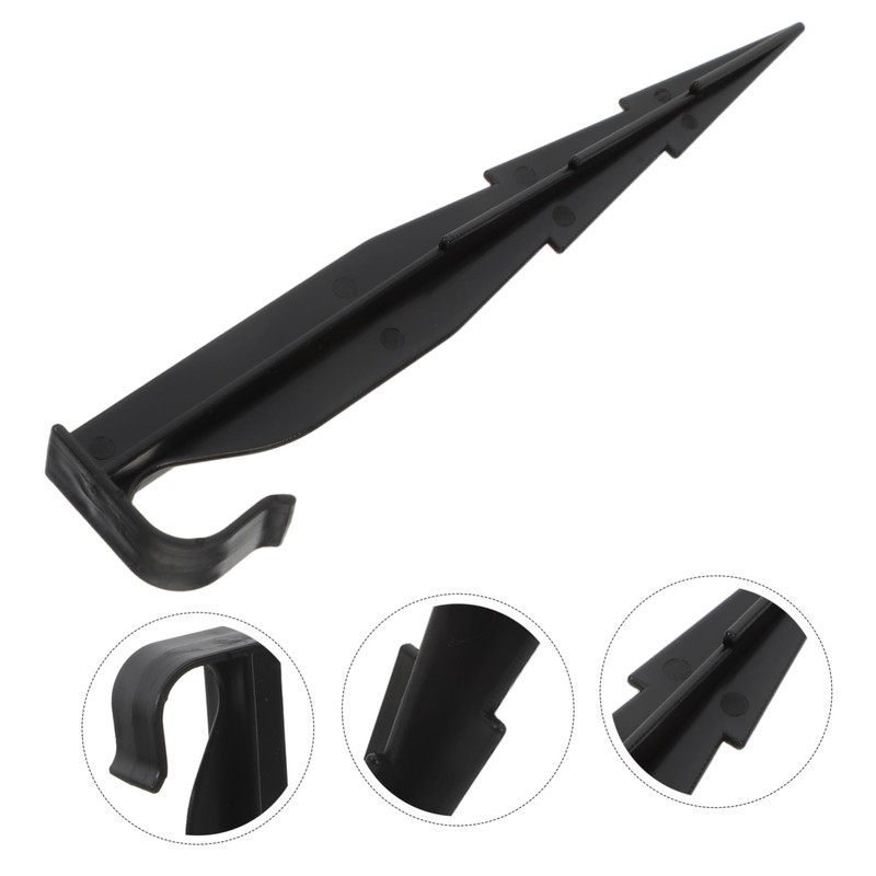 IWOWHERO Outdoor Irrigation System Fixing Hooks 50pcs Drip Hose Stakes