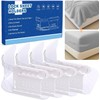 DSXsm 4 Pcs Lock Sheet Holders,Bed Sheet Holder with Sheet