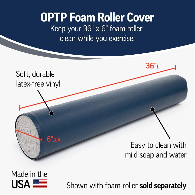 OPTP Foam Roller Cover - Made from Soft, Durable Latex-Free