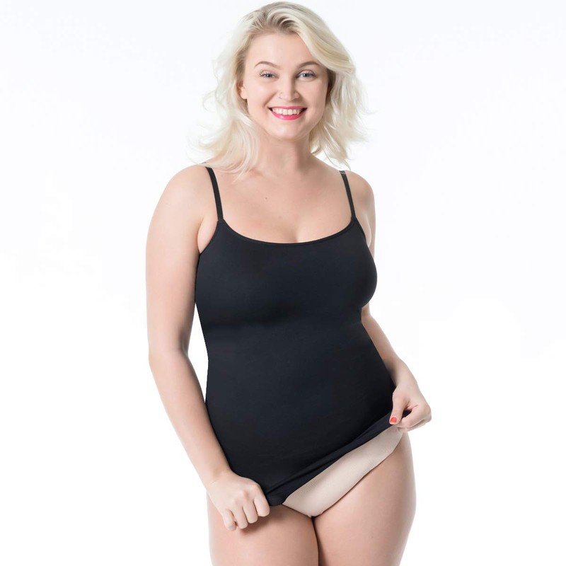EUYZOU Women's Tummy Control Shapewear Tank Tops - Seamless Body