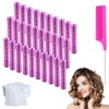 61Pcs Perm Rods Kit,30 Perm Rods 30 Perm Papers Perming